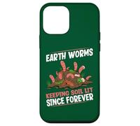 Earthworms Keeping Soil Lit Since Forever Funny Worm Farming Case for iPhone 12 mini