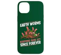 Earthworms Keeping Soil Lit Since Forever Funny Worm Farming Case for iPhone 14 Plus