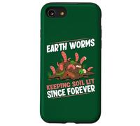 Earthworms Keeping Soil Lit Since Forever Funny Worm Farming Case for iPhone SE (2020) / 7/8