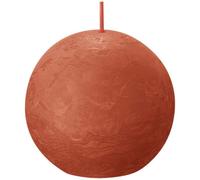 Earthy Bolsius Rustic Ball Candle 76mm - Orange