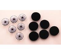 Eartip Kit Replacement for Plantronics Voyager Legend Bluetooth Headset, Medium Size Earbuds Ear Gels Tips and Foam for Voyager Legend / 5200 Earphone [ 6 Pack ] (Medium Clear)