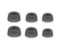 Eartips For Jabra Elite 5, 3 Pairs Replacement Silicone Ear Tips S/M/L Size, Ear Gels Ear Buds Tips Eargels (Gray)