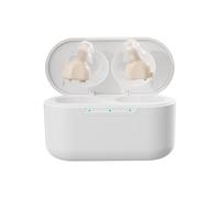 EartoYou Invisible Hearing Amplifier - Intelligent Noise Cancelling, Invisible in Ear, USB Charging Case, Lightweight, Comfort Fit in Ear Canal for Men & Women