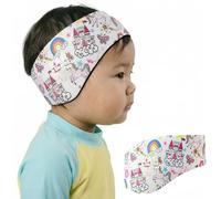 Earvolution Ear Band-It Ultra Swimming Headband, American Brand, Doctor-Invented - Sensory-Friendly- Anti-Slip Grip &Thick Neoprene for Max Protection/Comfort, Holds Earplugs in, (Princess, Small)