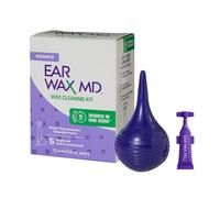 eosera Ear Wax MD Cleaning Kit - Fast-Acting Ear Wax Removal Drops & Rinse Bulb - Doctor Recommended, Clinically Proven Earwax Dissolver for Adults & Kids - Works in 15 Minutes