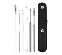 Earwax Removal Kit, Professional Ear Cleaner Kit with PU Storage Bag, Ear Wax Cleaner, Gift for Family, Friends, Adults, And Kid