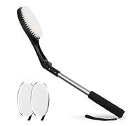 EASACE Body Brush for Back, Adjustable Head Long Handle Bath Brush for Showering, Back Scrubber, Shower Brush with Soft Bristles for Wet or Dry