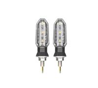 EASDTG Turn Signals 8mm Universal Motorcycle Turn Signal Lights Amber Flashing Light Blinker Turn Signal Lamp 12V Accessories