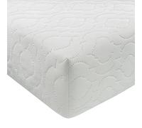 Ease-n-Comfort Travel Cot Mattress - 140 x 70 x 10 cm Baby Toddler Bed Extra Thick Foam Fits Crib Cots - Breathable & Non-Allergenic Removable Machine Washable Cover Protector & Dust Mite Bedding