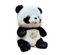 Ease Panda Sleeping Plush, Breathing Light Toy, 9.06x7.09 inches Soft Music Sleep Buddy, Cuddly Stuffed Animal, Comfort Design for Christmas, New Year, Easter, Kids, Adults, Present