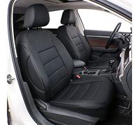 Easeadd Custom Seat Covers for Nissan Qashqai Seat Covers Accessories J11 2017 2018 2019 2020 2021 2022 Waterproof Leather Custom Fit for Acenta Premium,Acenta - Black