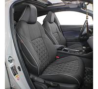Easeadd Custom Seat Covers for Select Toyota CHR Accessories Seat Covers 2016-2023 Icon,Design,Excel,Dynamic,Limited-Edition(Lime/Orange/Red),Orange edition,GR Sport - Black