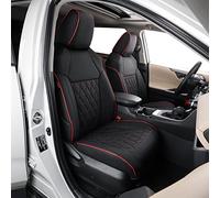 Easeadd Custom Seat Covers for Select Toyota Corolla Accessories 2019 2020 2021 2022 2023 Hatchback/Touring Sport:GR SPORT,Excel - Black Red