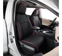 Easeadd Custom Seat Covers for Toyota CHR Hybrid Seat Covers 2016-2023 Icon,Design,Excel,Dynamic,Limited-Edition(Lime/Orange/Red),Orange edition,GR Sport - Black Red