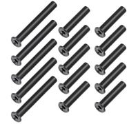 Easecos 15 Pcs Tennis Racket Grommets, Universal Tennis Racket Wire Tubes Replacement String Protection Tubes Grommets Eyelets Accessories, 2 Sizes