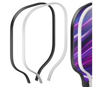 Easecos 2 Pcs Pickleball Paddle Edge Guard, 31.5 Inch Racket Edge Wrap Strip Pickleball Paddle Protection Strip Racket Head Replacement Protective Strap (16mm)