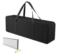 Easecos Pickleball Net Set Carry Bag Portable Pickle Ball Equipment Storage Bag Foldable Badminton Net System Replacement Bag Heavy Duty Zipper Duffle Bag for Indoor Outdoor Driveway Backyard, NO Net