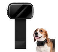 Easecos Small Zipper Pouch Compatible with Tractive Smart Dog GPS Tracker, Pet GPS Tracker Cover Protective Case Secure Mini Storage Carrying Bag for Dog Collar, Bag ONLY