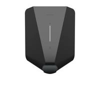 Easee 10523 One Electric Vehicle Charger 7.4kW Type 2, WiFi, free eSIM, OCPP, easy install indoor or outdoor, tethered or untethered at the touch of a button, Black, H: 256 x W: 193 x D: 106