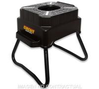 Circuit Equipment Cubic 42cm Motorcycle Stand Black