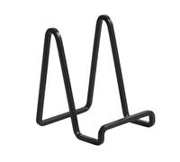 Easel Plate Holder - 6- Monitor Stand, Decorative Frame Stand, Durable Table Top Support | Stylish Bowl Organizer Accessories Records Signs Office Home Event Decoration