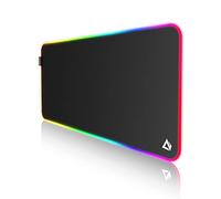 EASEMO Gaming Mouse Pad, RGB Mouse Mat, XXL Large (900 x 400 x 4 mm) with 7 LED Colors 11 Lighting Modes, and Waterproof Fabric Surface, Non-Slip Rubber Base for PC Laptop Keyboard