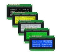 EaseSunny 20x4 LCD Display Module, 2004 Character Screen, Blue Yellow Backlight, 5V Analog Interface, HD Text for Arduino, DIY Electronics Projects, Pack