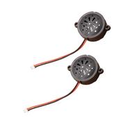 EaseSunny 2Pcs E-Bike Instrument Power Display 48V 2-Wire LED Lamp Plastic Waterproof Dashboard Gauge for Electric Scooter Black