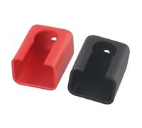 EaseSunny 2Pcs Lithium Battery Terminal Covers, IP67 Waterproof Protection for Energy Storage Connectors, Flame Retardant PA66 Shell, 120A-500A Compatible, Red and Black