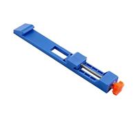 EaseSunny Adjustable Circular Saw Cutting Guide Base, Woodworking Positioning Clamp with Secure Hold, Compatible with Various Electric Saws for Straight Cuts, Blue