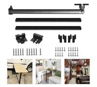 EaseSunny Adjustable Table Leg, RV Table Support, Telescoping Legs, Folding Design, 21-36 Inch Height, Aluminum Alloy, for Caravan, Boat, DIY Furniture