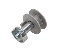 EaseSunny Aluminium Umbrella Reel, Adjustable for RING Bar, Rust-Resistant Replacement Part for Patio Garden Beach Parasol, Silver, 1 Pack