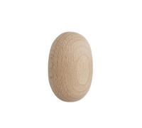 EaseSunny Beech Wood Darning Egg for Knitting and Sewing Socks, Ergonomic Oval Mending Tool for Wool Repair, Compact Portable DIY Apparel Accessory