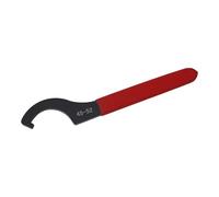 EaseSunny C Hook Spanner, Collet Chuck Wrench, Round Nut Tool for 38-42mm, Carbon Steel with Red Non-slip Handle, Machine Maintenance