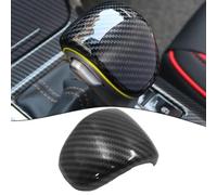 EaseSunny Carbon Fiber Gear Shift Knob Cover for Kia Forte K3 2019-2021, ABS Interior Trim Decor