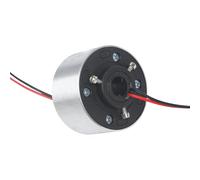 EaseSunny Electric Slip Ring, Through Hole Slip Ring, Moxibustion Bed Part, 2 Channel 10A, Precious Metal Contact, for Smokeless Therapy Equipment