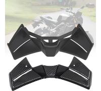 EaseSunny Front Spoiler, Winglet Kit, Downforce Device for MT-09 2024-2025, ABS Plastic Aero Fairing, Quick Fit No Drill, Black Finish for Yamaha Motorcycle Racing