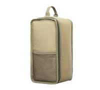 EaseSunny Gas Lantern Carry Bag, Camping Lamp Storage Case, 600D Polyester Protective Pouch with Handle and Mesh Pocket for Kerosene Horse Lanterns, Green