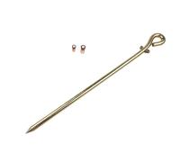 EaseSunny Generator Grounding Kit,Grounding Rods,Copper Clad Steel Rod,Electric Fence Wire,Antenna Ground,for Solar Generator,Satellite Dish,Easy Install,45cm,1 or 2 Pack