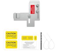 EaseSunny Generator Interlock Kit, Circuit Breaker Panel, Safety Interlock Kit, for Siemens Murray 150 200 Amp, Aluminum Alloy, Easy Install