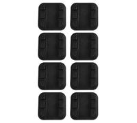 EaseSunny Griddle Leveling Shims, Grill Levelers, Rubber Feet, Adjustable Pads for Stable Outdoor Cooking, 8-Pack Black Kit