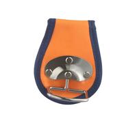 EaseSunny Hammer Holder, Tool Belt Loop, Mallet Hanger, Quick Insertion Fixed Hook for Claw Hammer, Sledgehammer, Durable Oxford Cloth Storage for Woodworking, Construction, Orange, 125x100mm