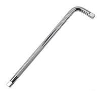 EaseSunny L-Type Socket Wrench Perforated Handle Grease for Proof Grip for Bicycle Maintenance 10 Inch Size(3-8)