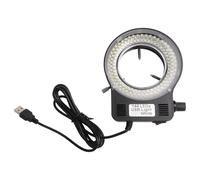 EaseSunny LED Microscope Light, Ring Light for Microscope, Adjustable USB Lamp, Bright 6500K White Light, 72 or 144 LEDs, 5W Power, for Stereo Monocular Microscopes, Lab Inspection, Hobbyist Use