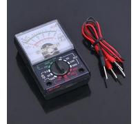 EaseSunny MF110 Analog Pointer Multimeter for AC/DC Voltage and DC Current Measurement, 0-1000V AC/DC, 0-500mA, ABS Housing, Overload Protection