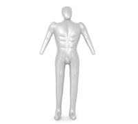 EaseSunny Model Male Inflatable, Mannequin Male Prosthetic Torso Tailoring Clothes Model, Display for Fashion Design Clothing Retail Shop Display