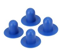 EaseSunny Pool Filter Strainer, Swimming Pool Plug, Intex Stopper, Hose Hole Cap, 4 Pack Blue Plastic Plunger Valve Replacement for Intex Coleman Summer Escape Pools 530/1000 GPH, 1.25 Inch