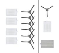 EaseSunny Replacement Filter, Side Brush, Vacuum Parts for SUZUKA PRO GEN 2, Cleaning Kit, 4 Filters 6 Brushes