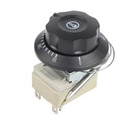 EaseSunny Rotary Temperature Controller 250V 16A Adjustable Mechanical Thermostat 30-300°C for Oven Water Heater Refrigerator Industrial Equipment