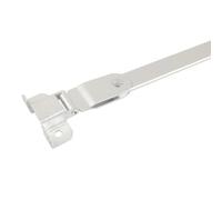 EaseSunny RV Latch, Exit Latch Support Bar, Wind-Resistant Aluminum Bracket, Red Handle for Emergency Escape, Pack for Travel Trailer Camper